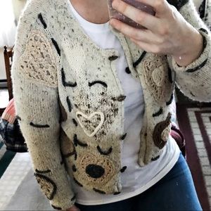 Express Tricot | Vintage Cropped Cardigan